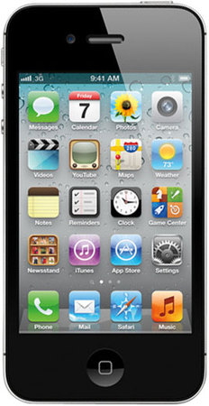 Смартфон APPLE iPhone 4S 16GB Black - Краснознаменск